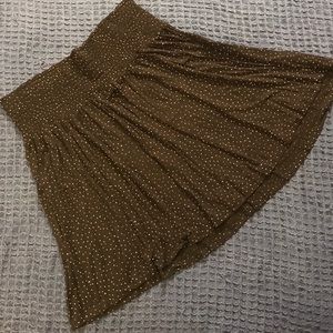 Stretchy and flowy circle skirt